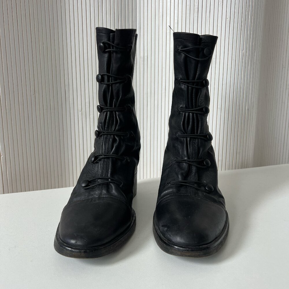 Ann Demeulemeester Leather Boots